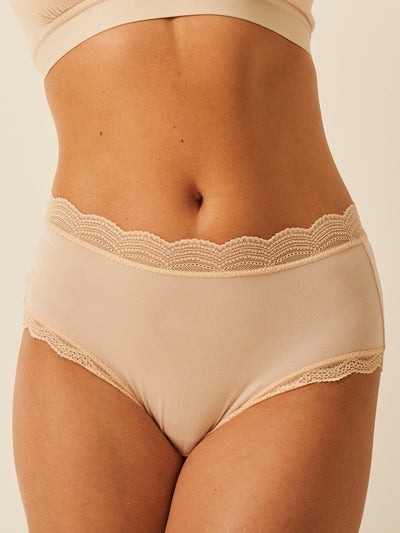 High Rise Brief Four Pack - Sand Charming Garment Enterprises Co