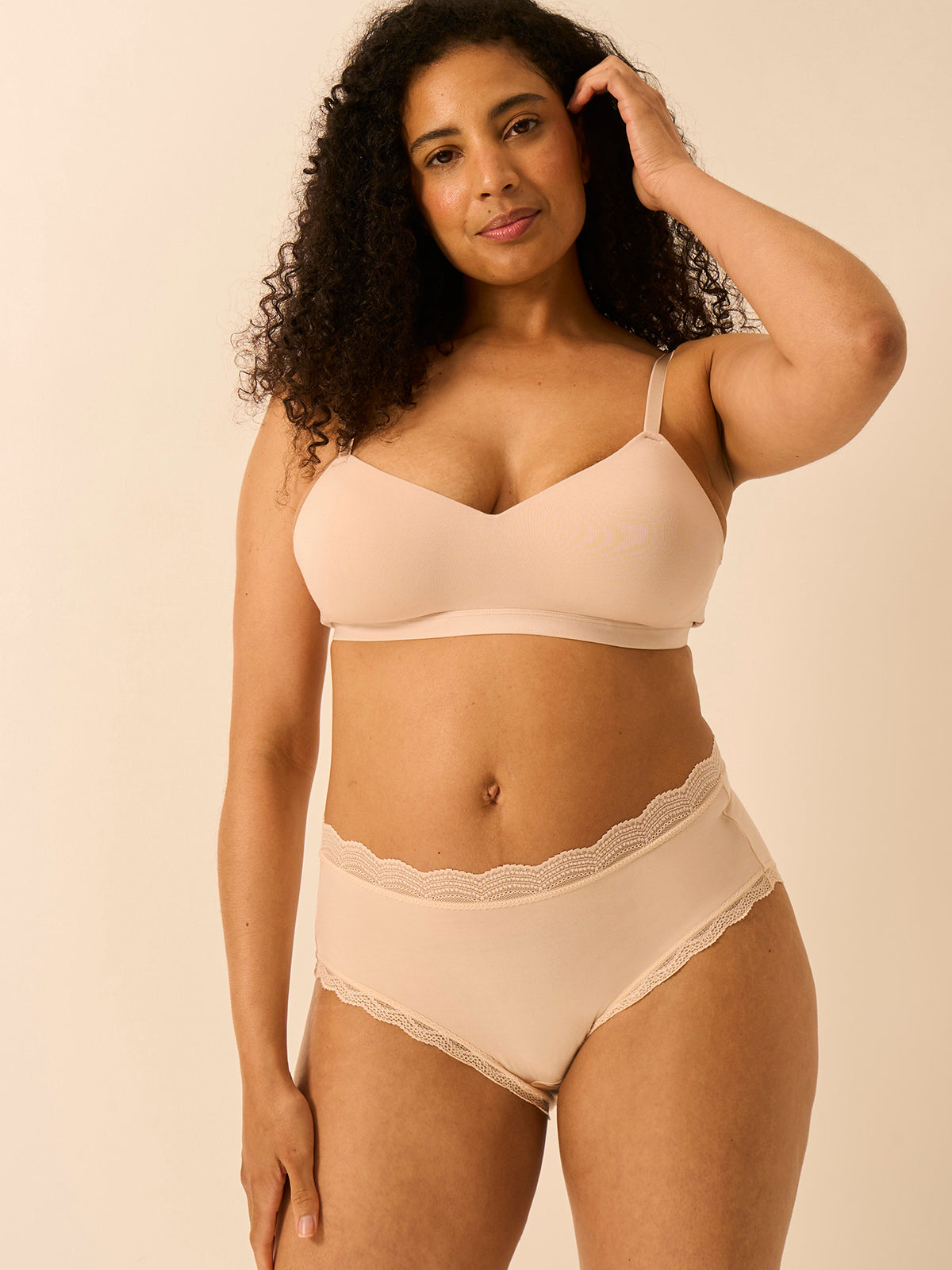 High Rise Brief - Sand