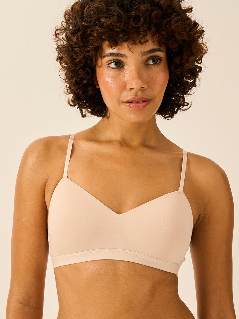 Smooth Sculpt Padded Bra - Sand
