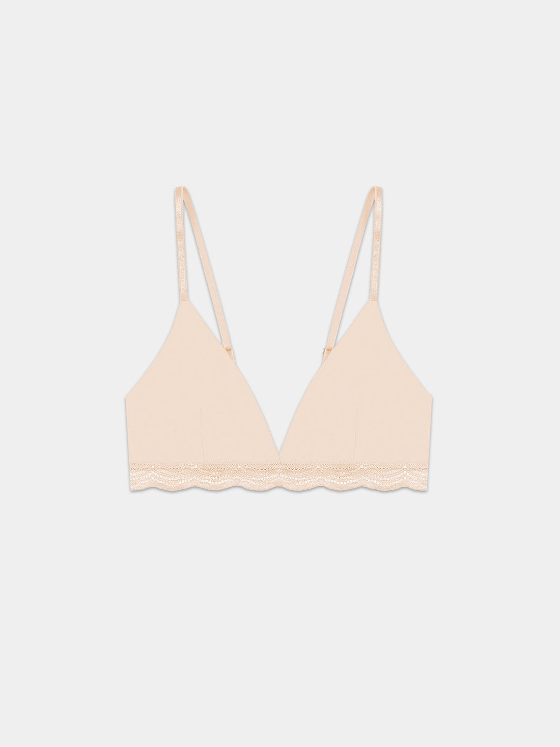Triangle Lace Bra - Sand Wholegood Inter-United Ltd