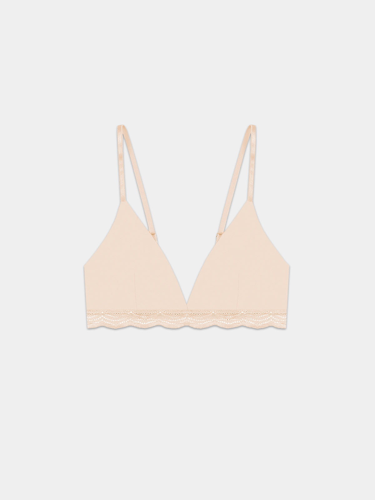 Triangle Lace Bra - Sand Wholegood Inter-United Ltd