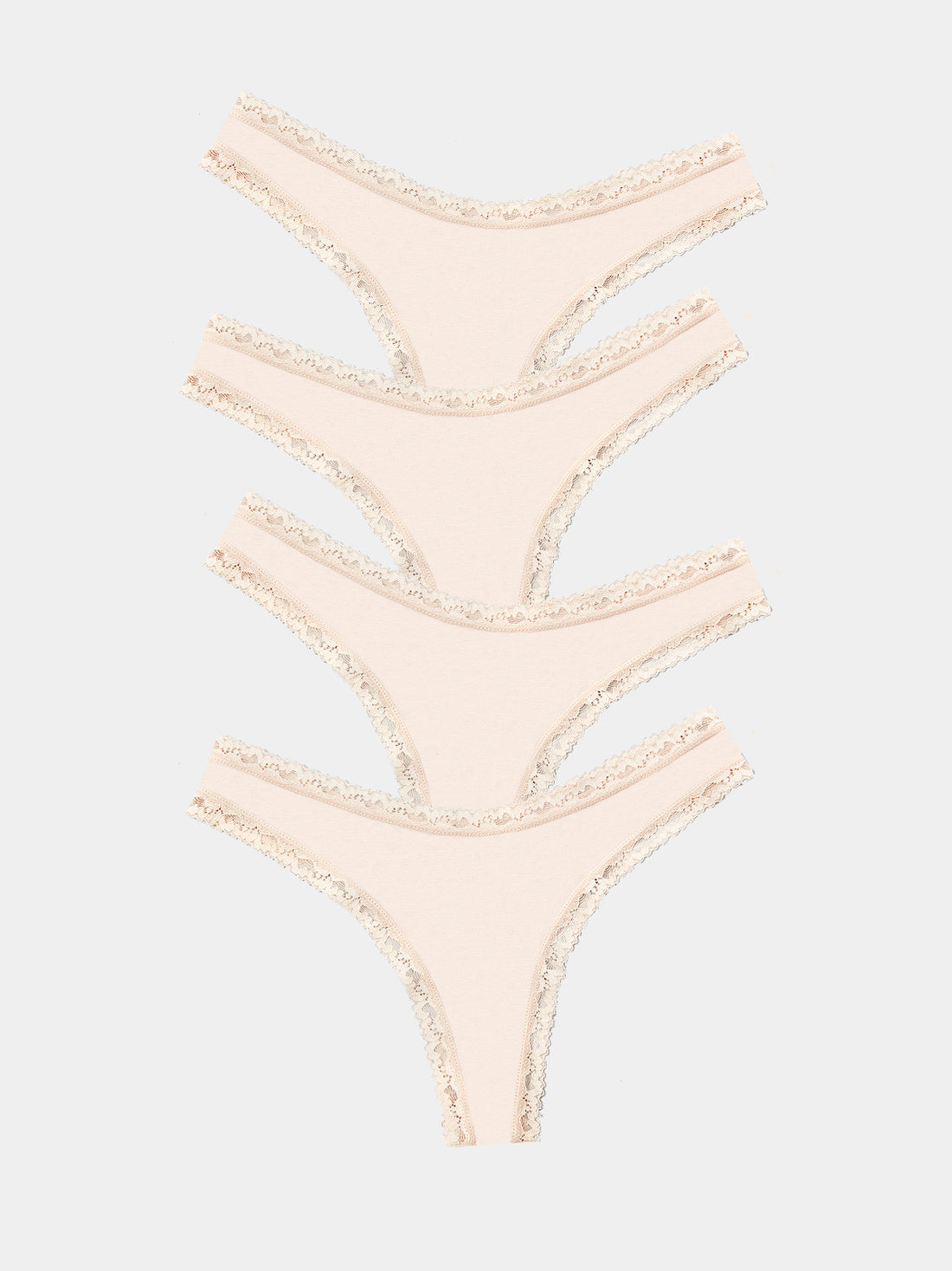 Thong Four Pack - Sand Charming Garment Enterprises Co