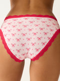 Mid Rise High Leg Brief - Santa Baby
