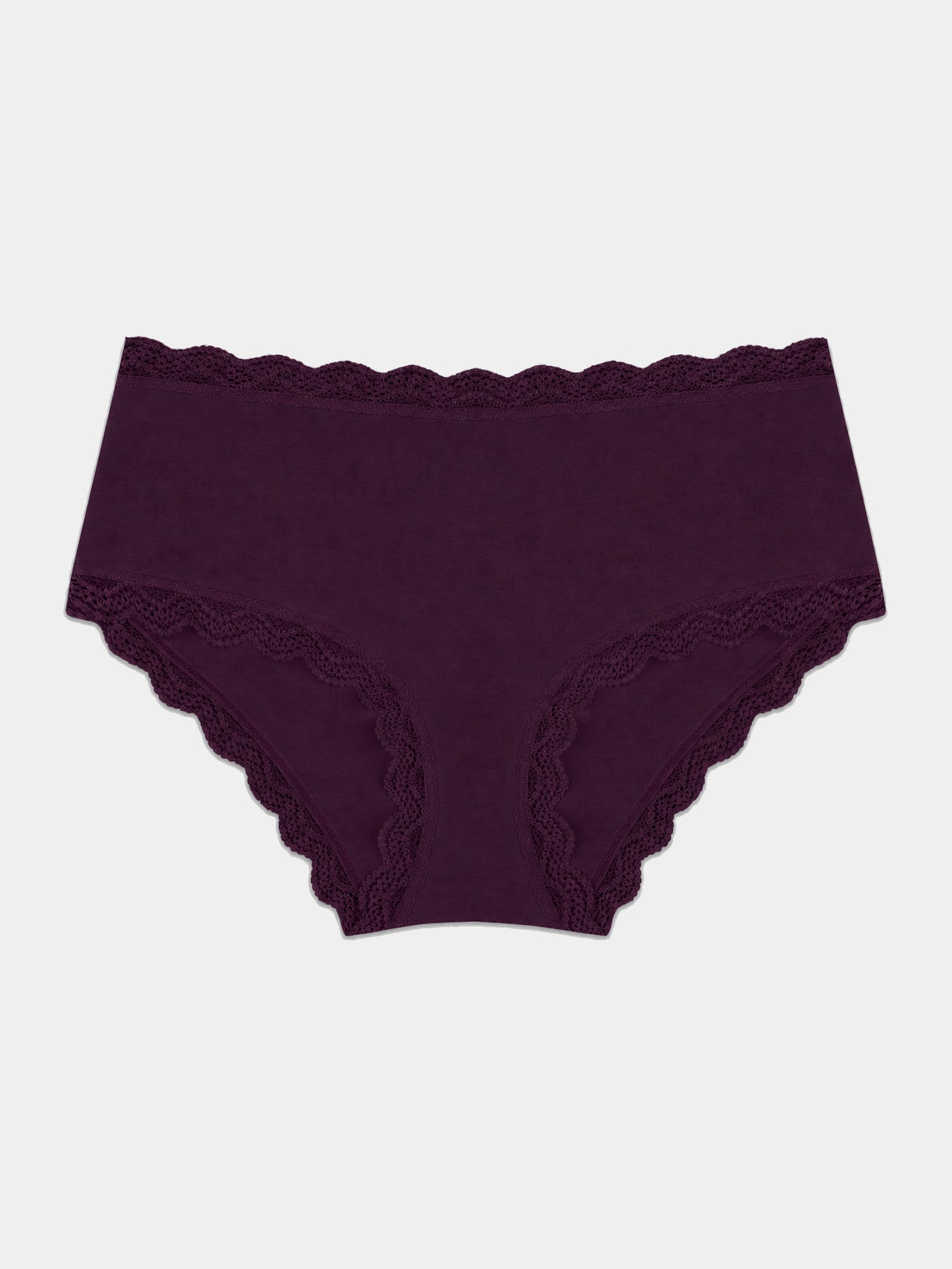 Shortie Brief - Black Cherry
