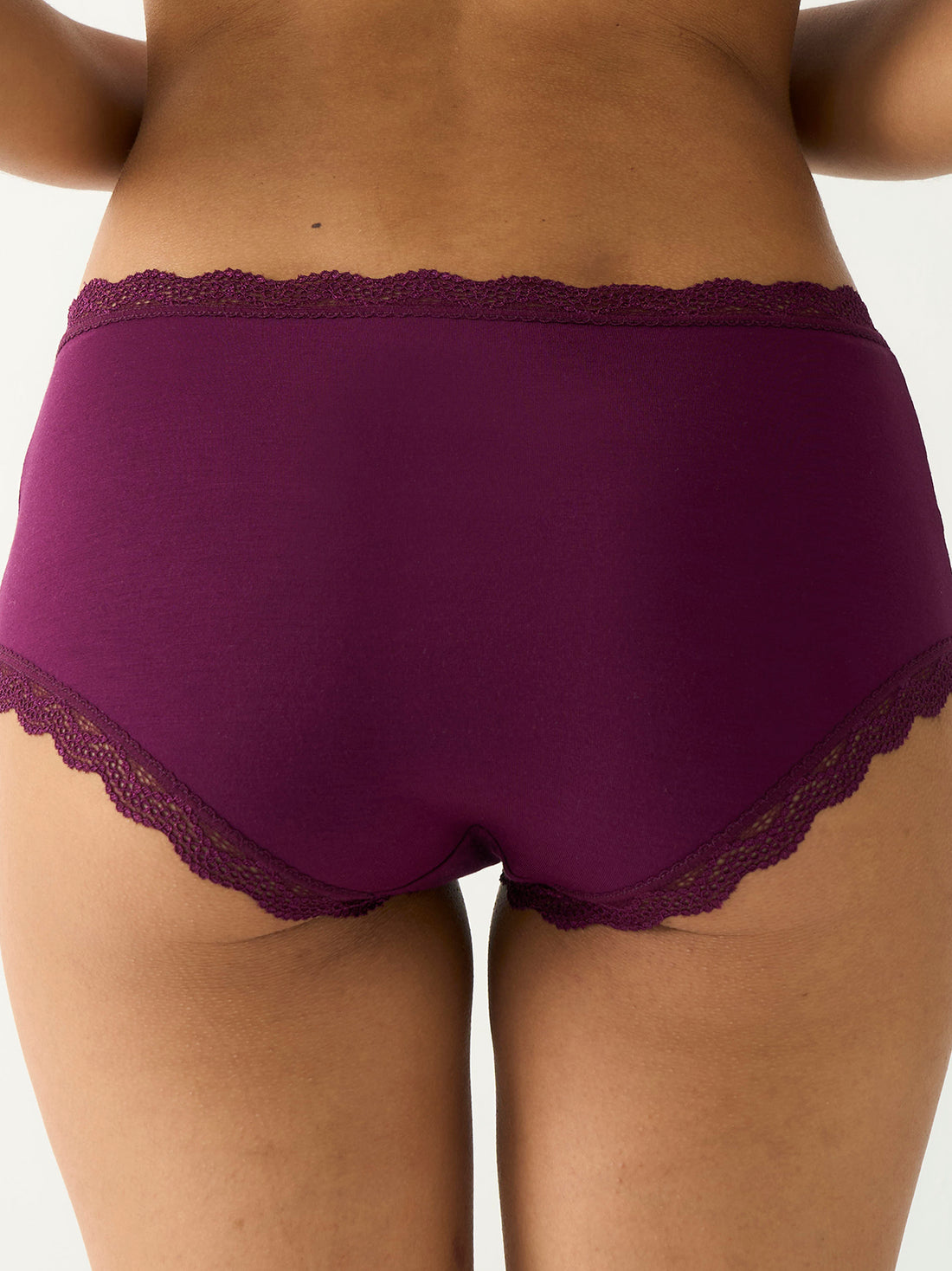 Shortie Brief - Black Cherry