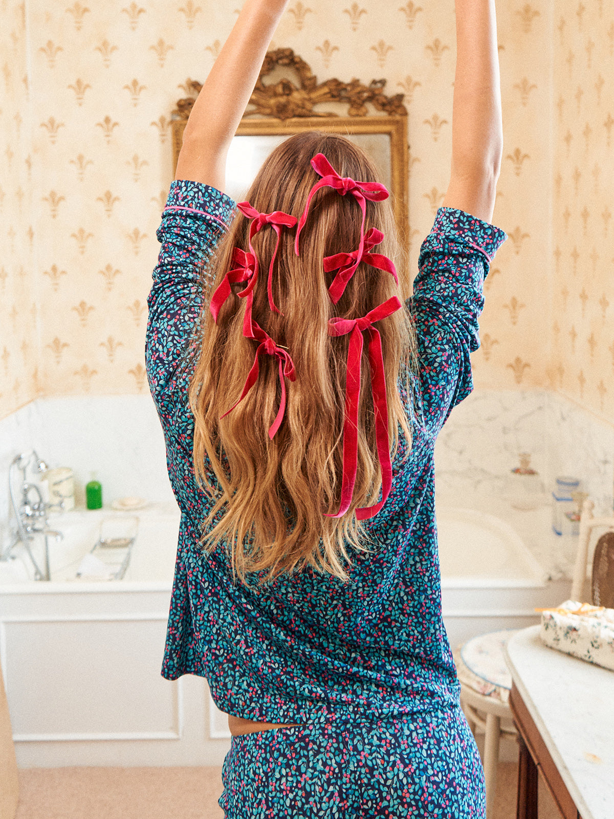 Long Pajama Set - Winter Berry Wholegood Inter-United Ltd