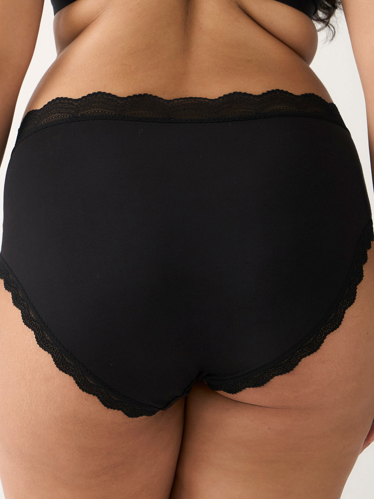 High Rise Brief - Black