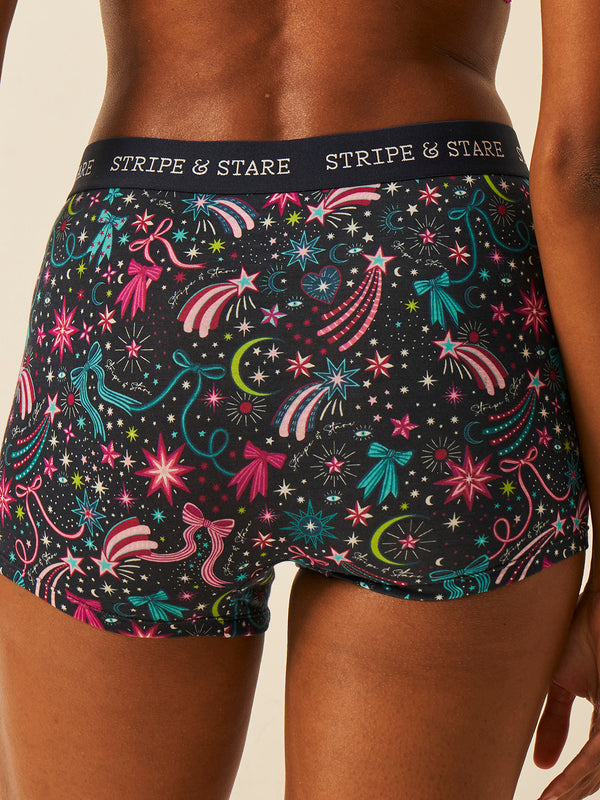Women's Boxer - Sparkling Skies Wholegood Inter-United Ltd