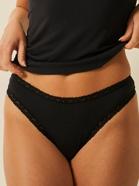 Thong Four Pack - Espresso Basics