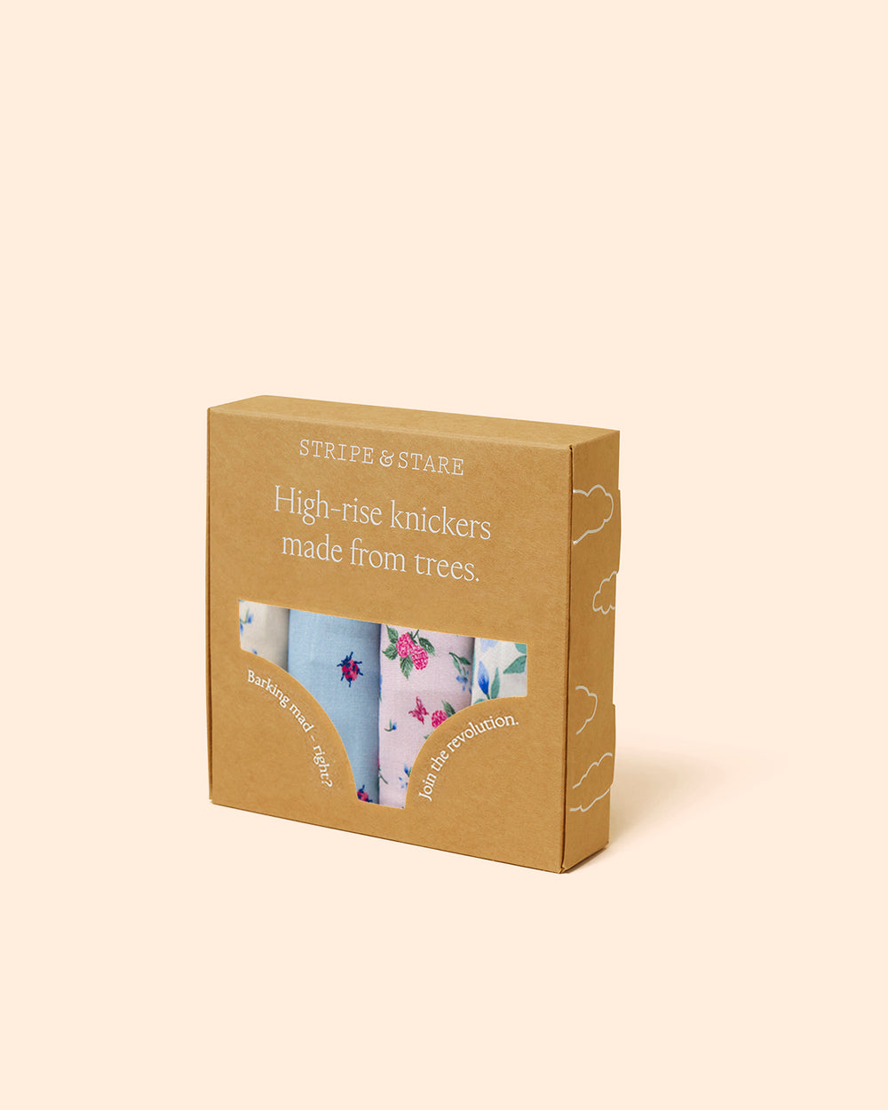 High Rise Brief Four Pack - Summer Garden Charming Garment Enterprises Co