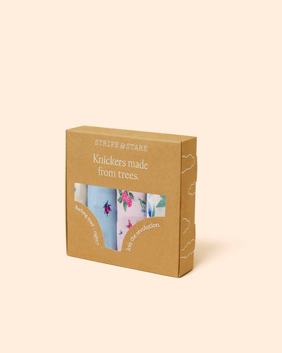 The Original Brief Four Pack - Summer Garden Charming Garment Enterprises Co