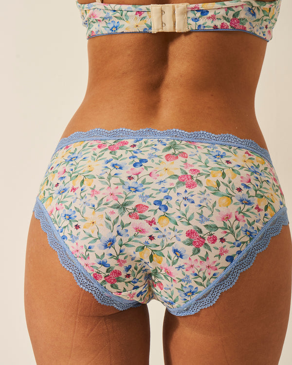 The Original Brief Four Pack - Summer Garden Stripe & Stare