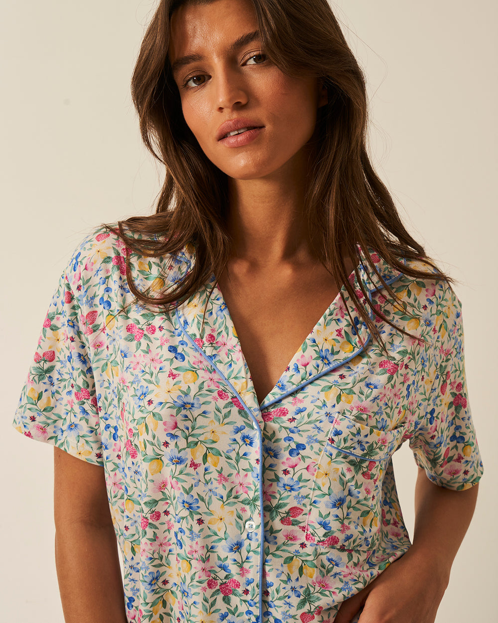 Short Pajama Set - Summer Garden Charming Garment Enterprises Co