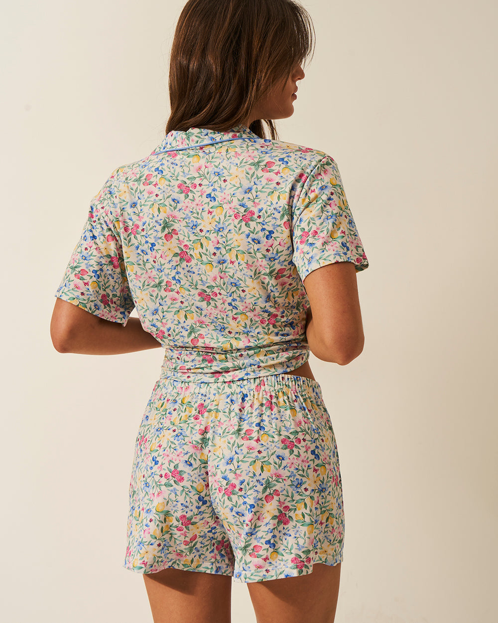 Short Pajama Set - Summer Garden Charming Garment Enterprises Co