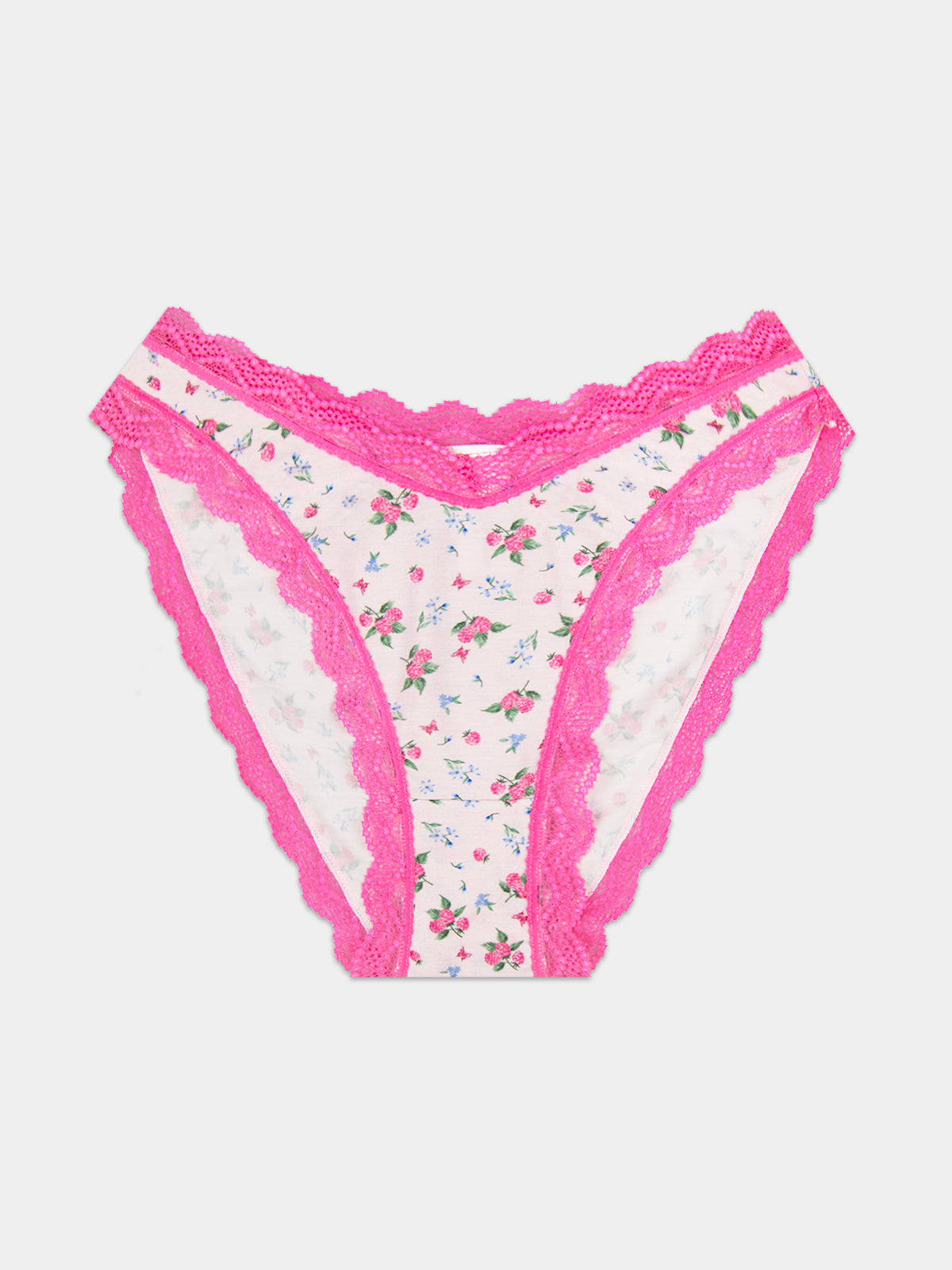 Dipped Tanga Brief - Summer Raspberry Charming Garment Enterprises Co