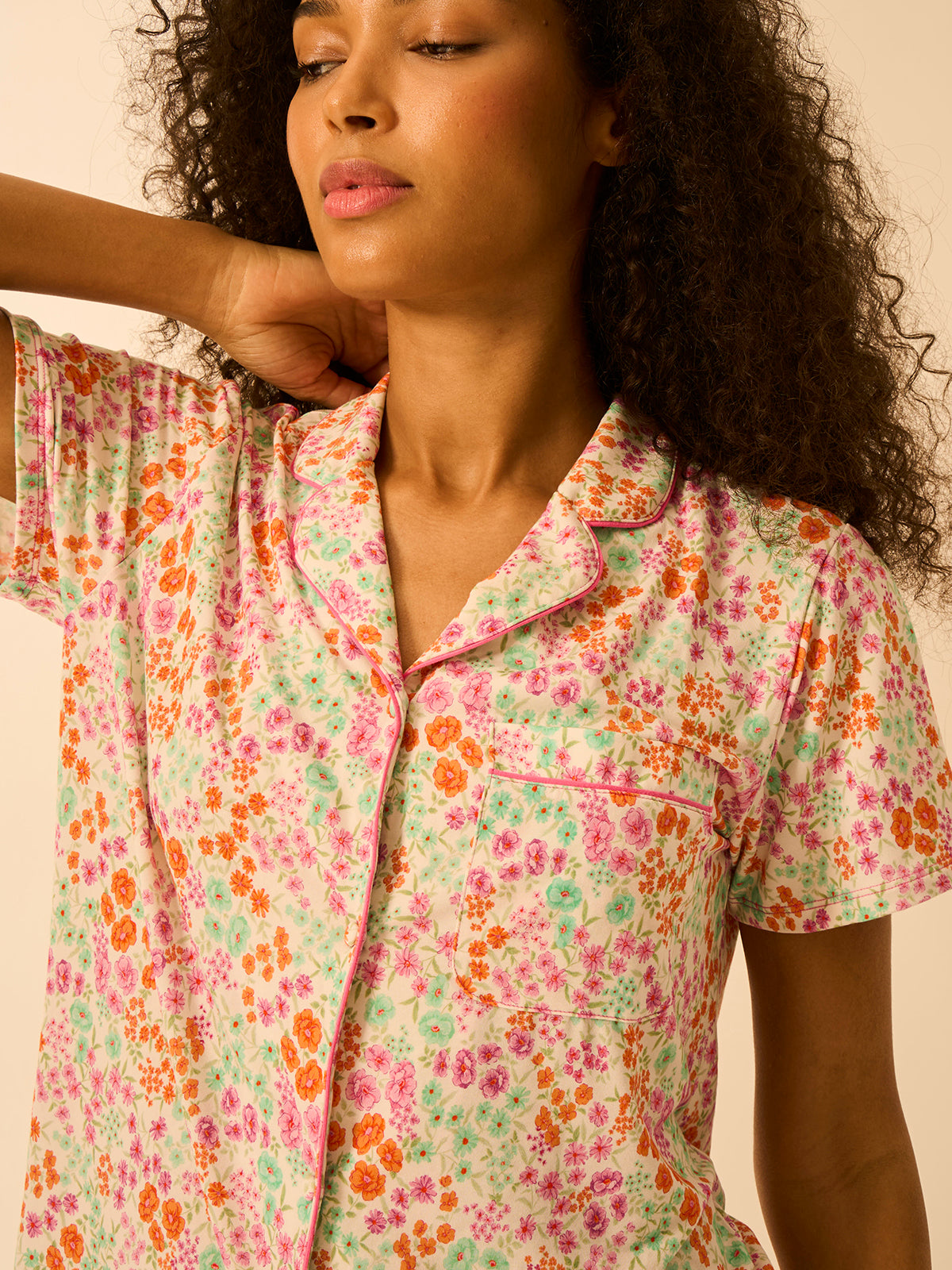 Short Pajama Set - Sweet Posy