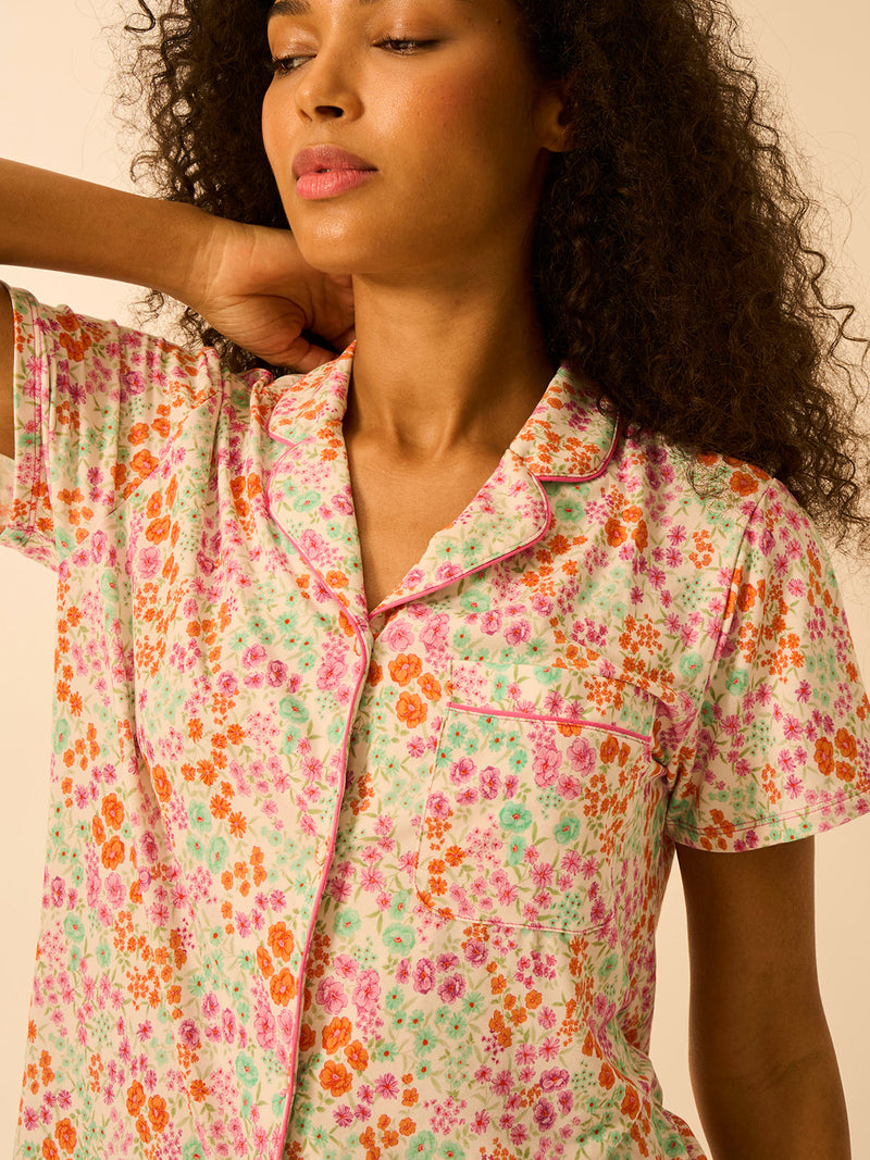 Short Pajama Set - Sweet Posy
