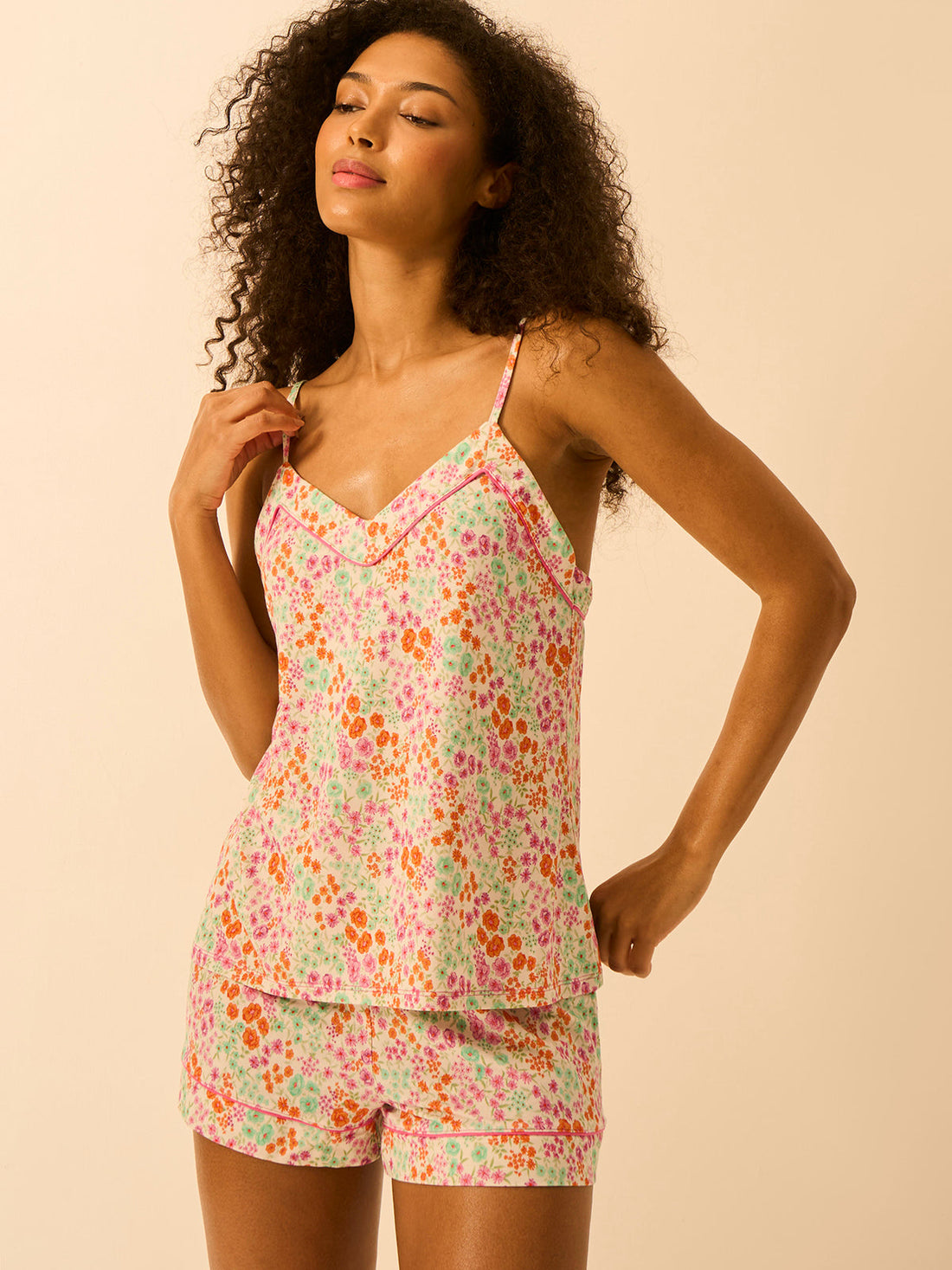Cami & Short Pajama Set - Sweet Posy