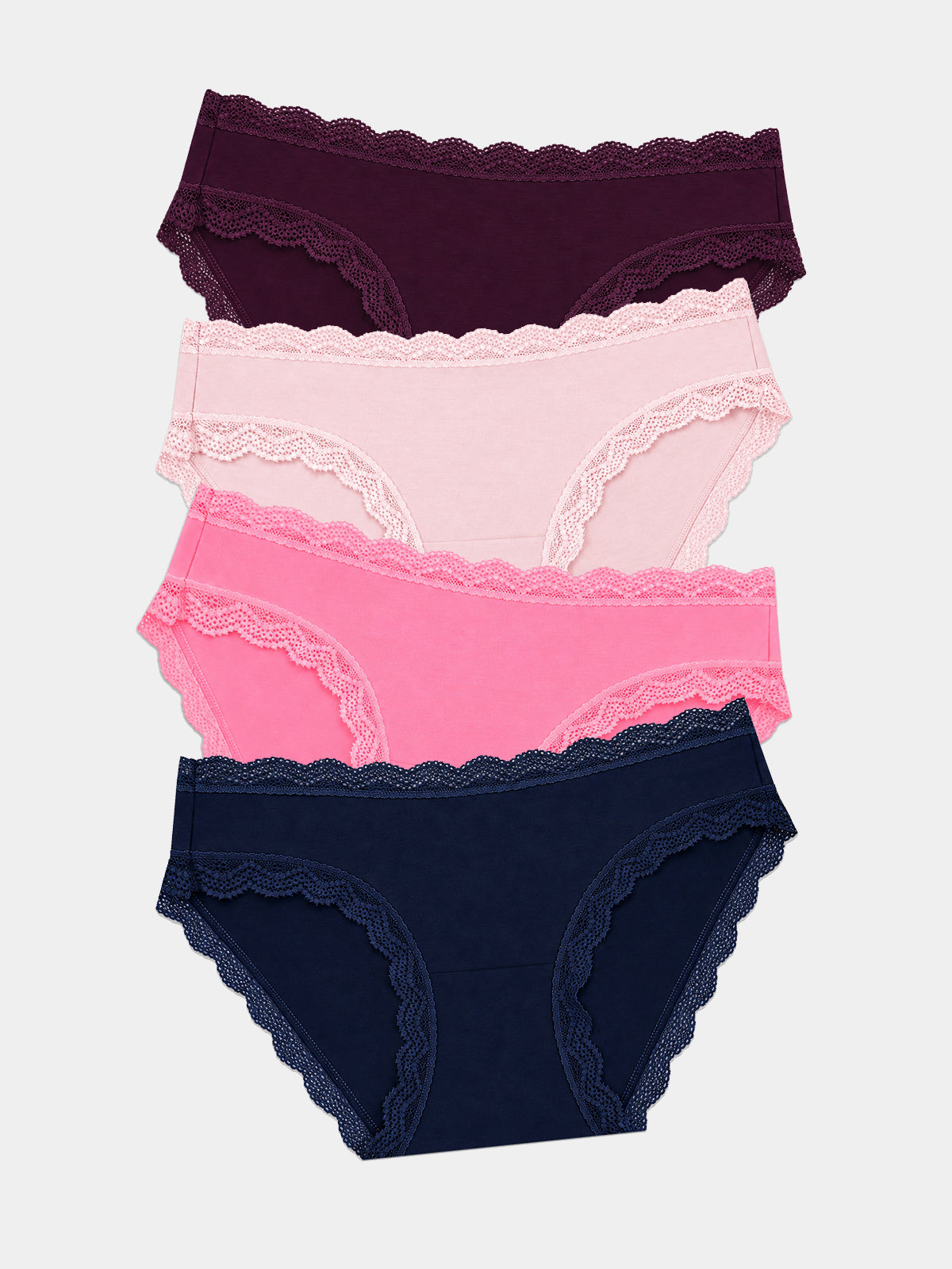 The Original Brief Four Pack - Ocean & Black Cherry