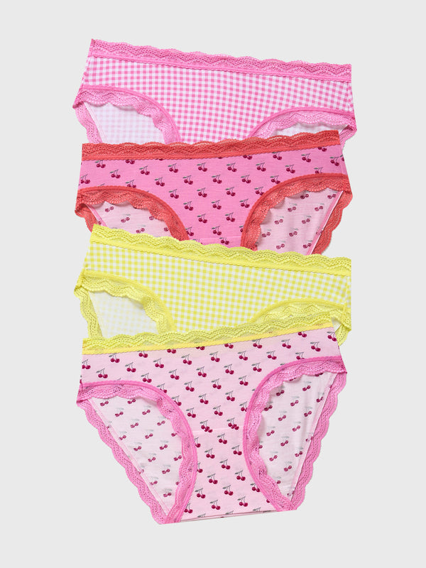 The Original Brief Four Pack - Cherry Baby