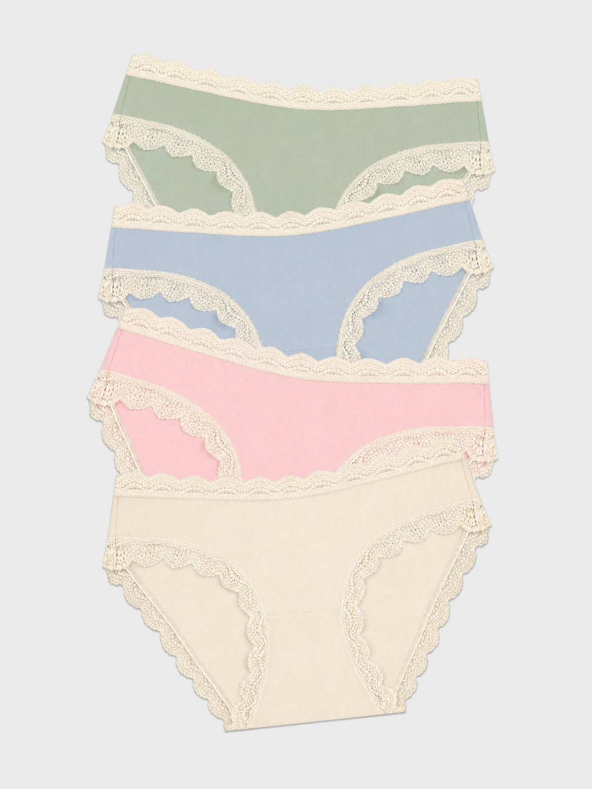 The Original Brief Four Pack - Eucalyptus Pastels