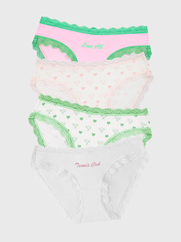 The Original Brief Four Pack - Tennis Club