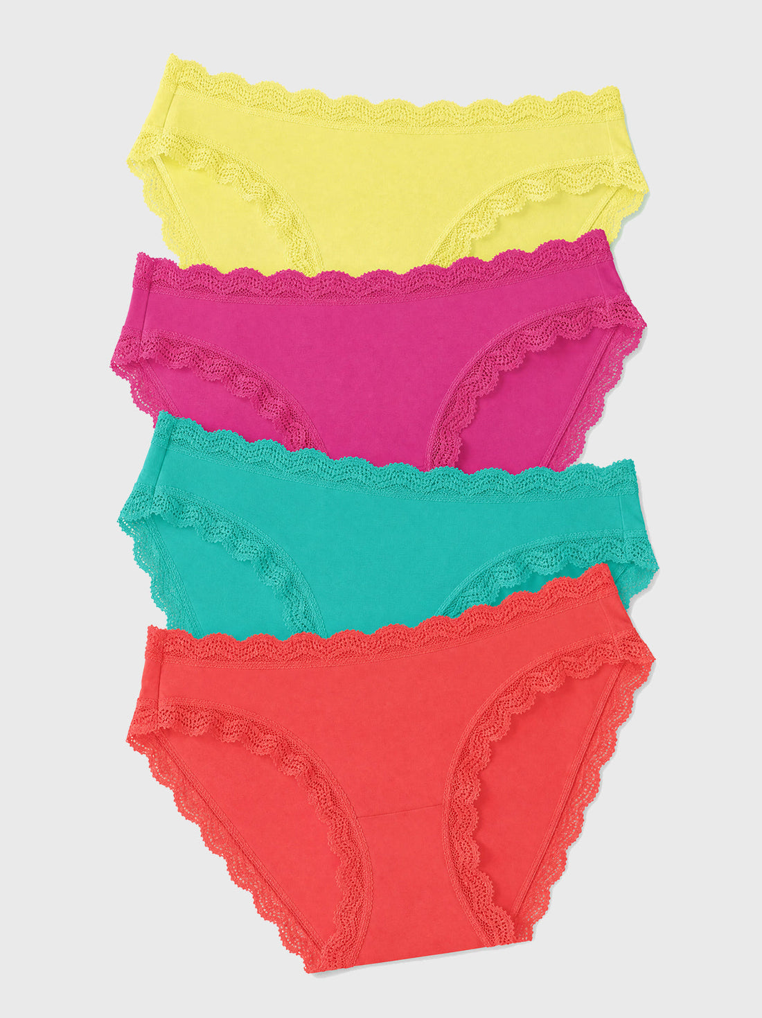 The Original Brief Four Pack - Paradise Brights