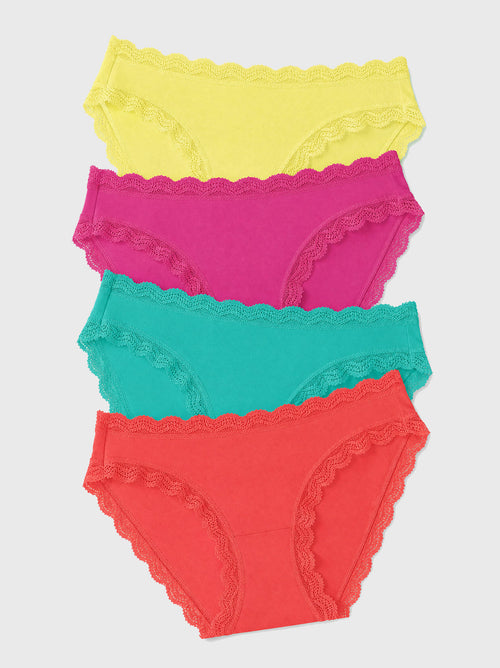 The Original Brief Four Pack - Paradise Brights
