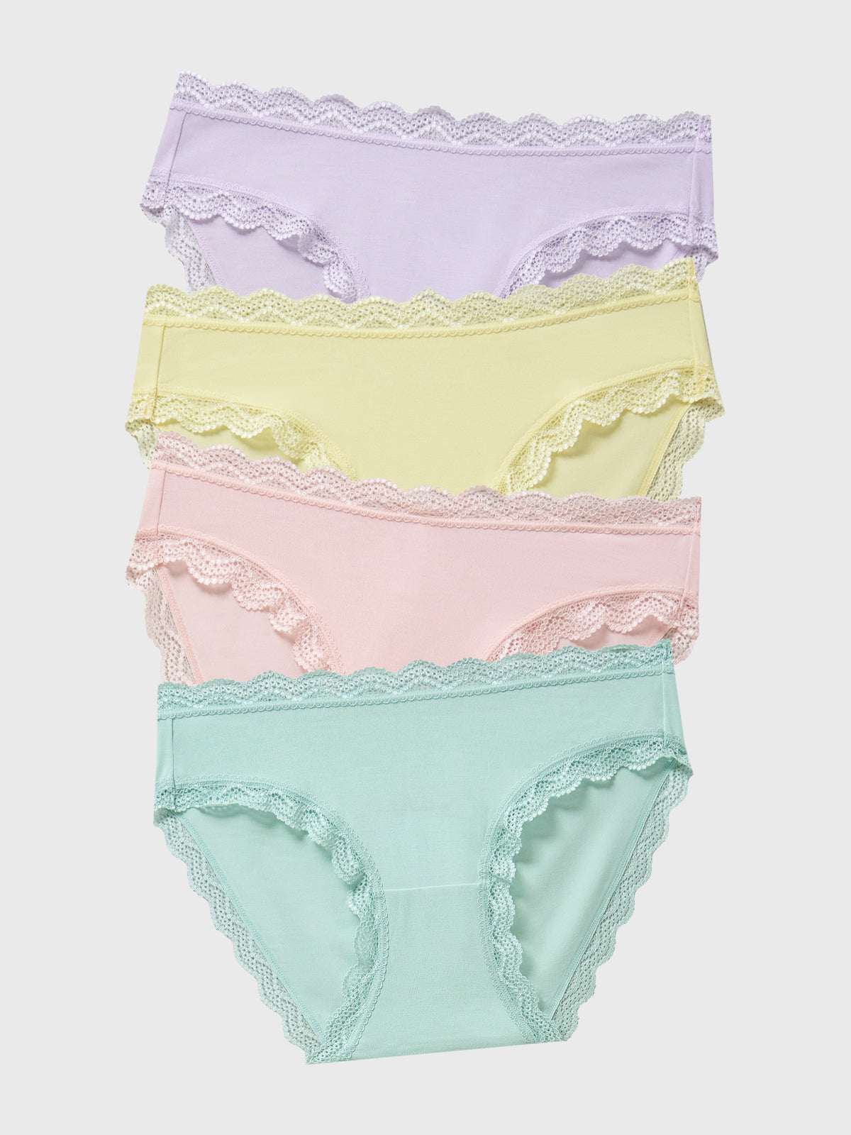 The Original Brief Four Pack - Petal Pastel