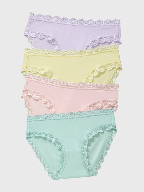 The Original Brief Four Pack - Petal Pastel