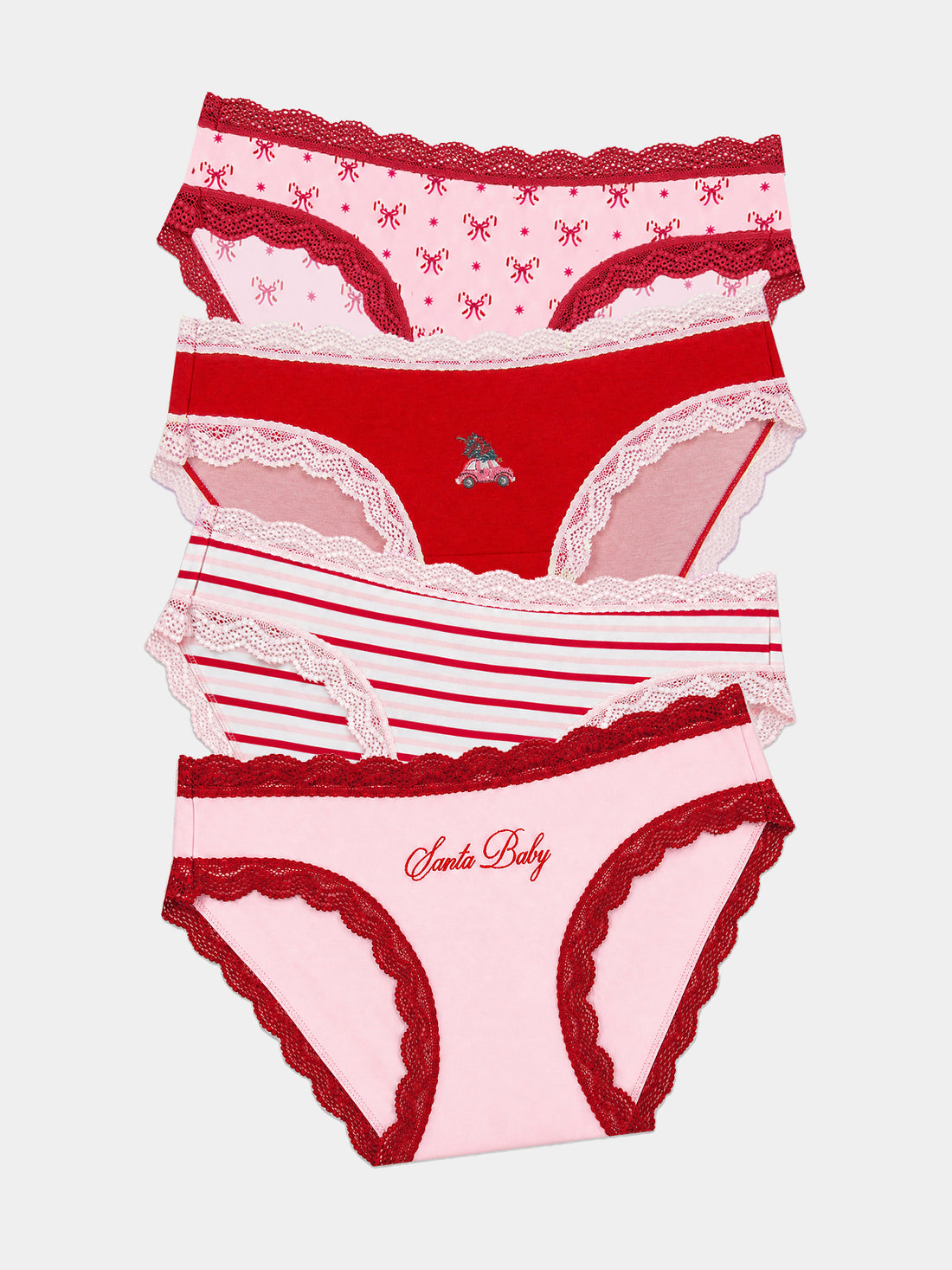 The Original Brief Four Pack - Santa Baby