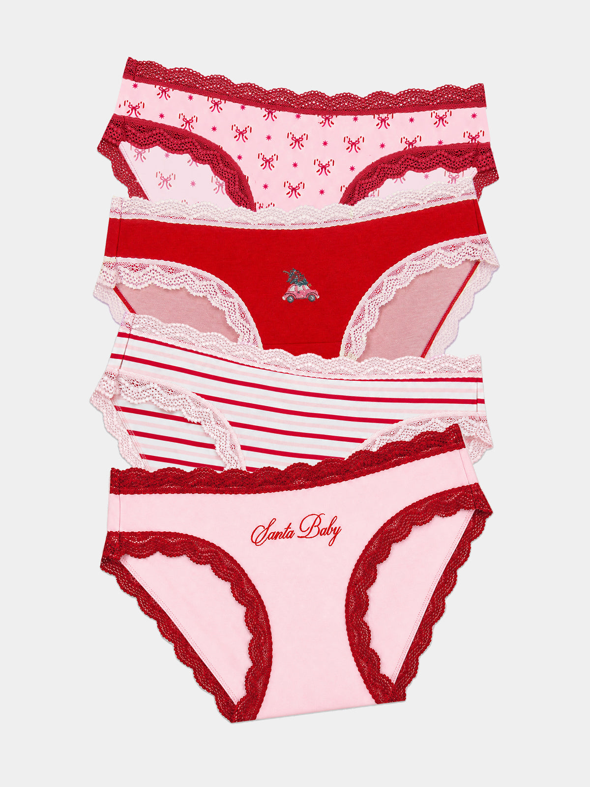 The Original Brief Four Pack - Santa Baby