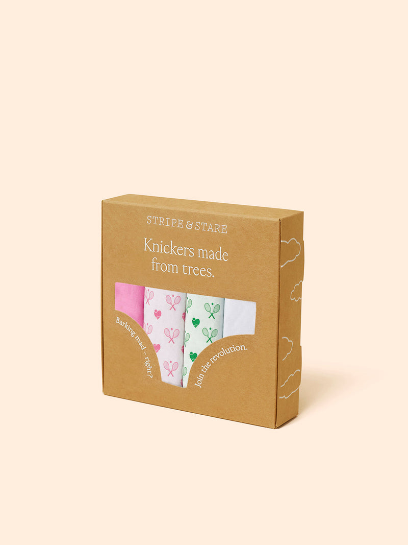 The Original Brief Four Pack - Tennis Club