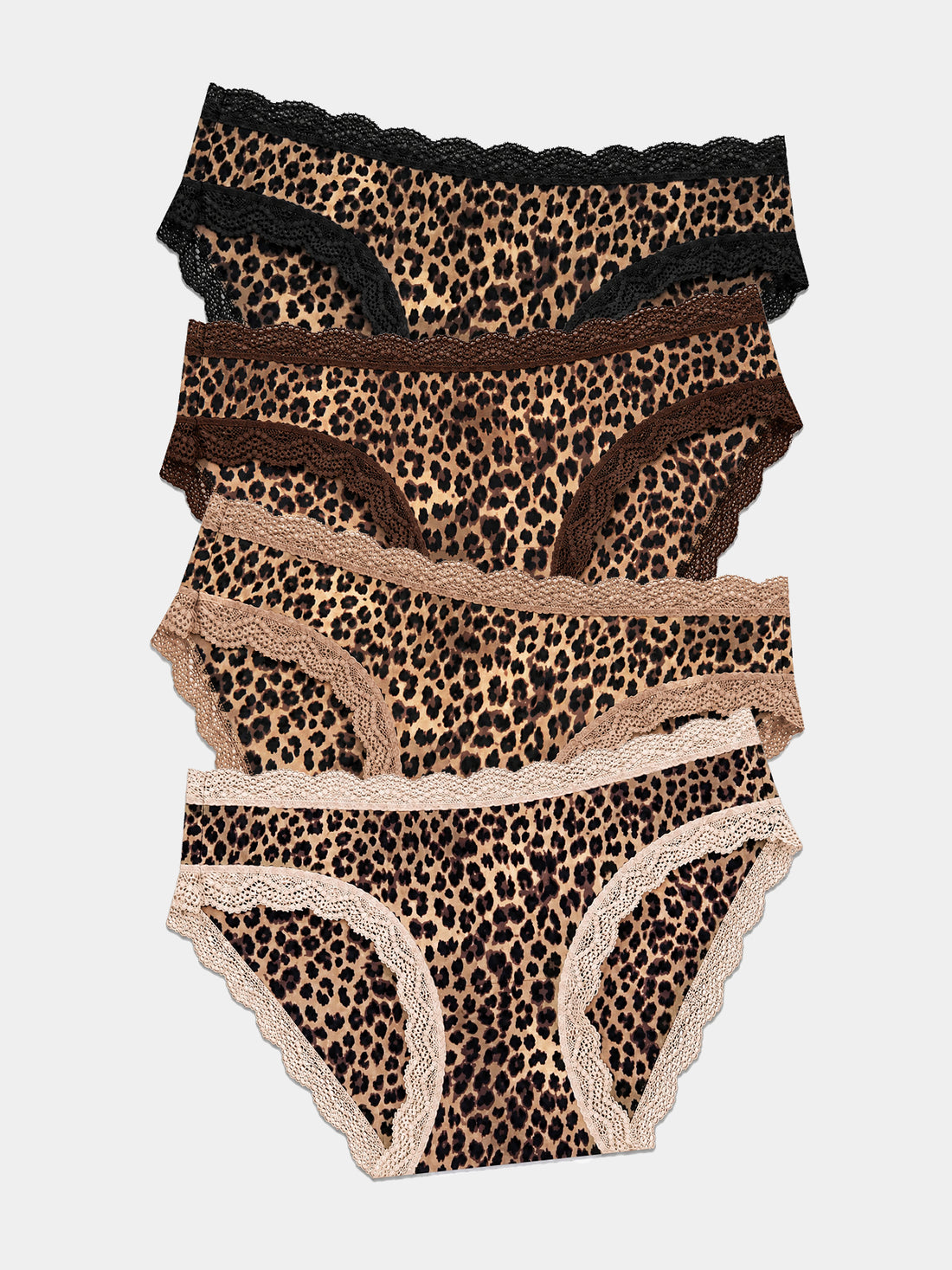 The Original Brief Four Pack - True Leopard