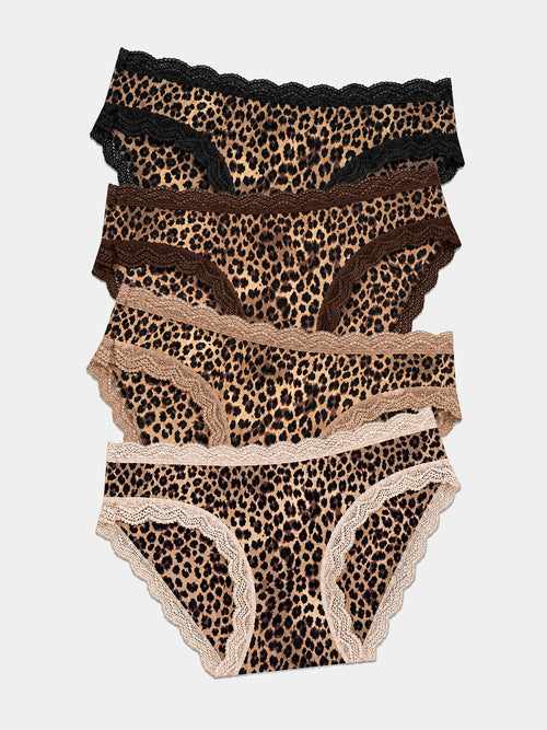The Original Brief Four Pack - True Leopard