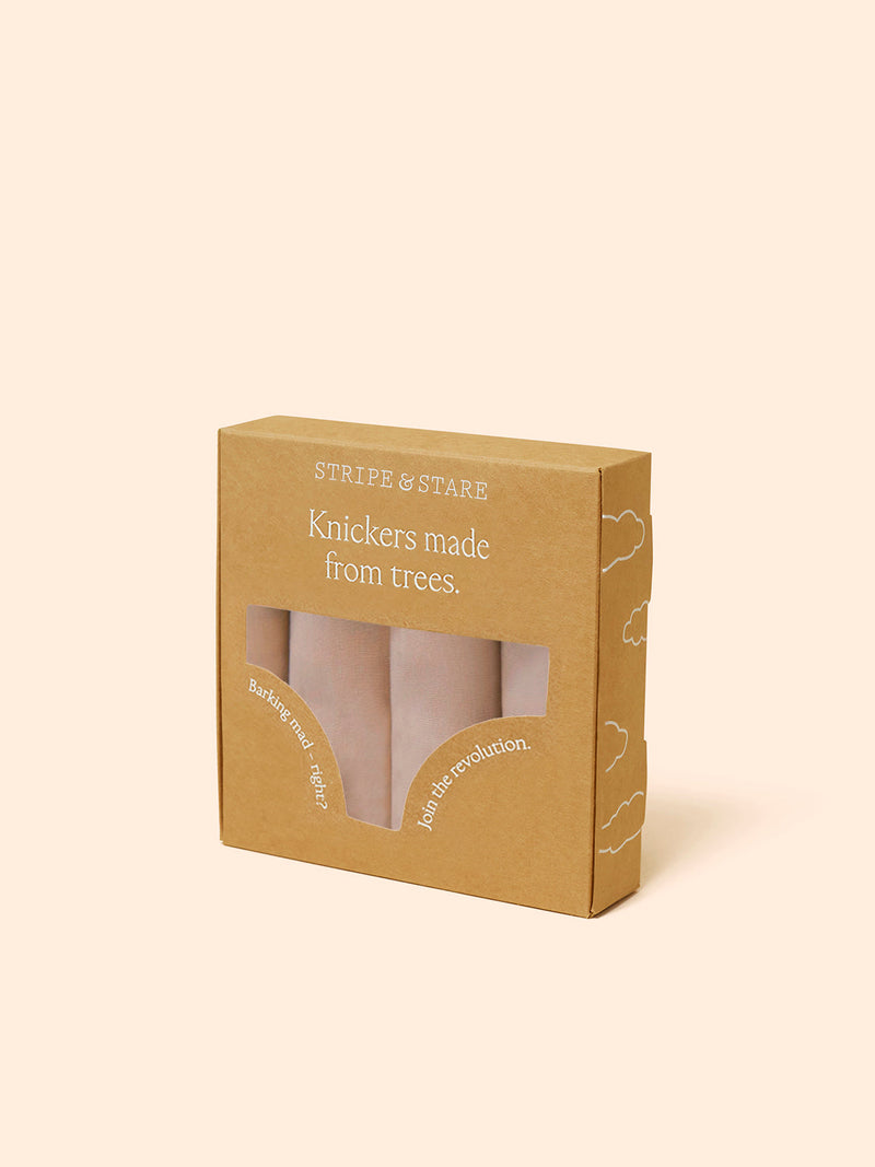The Original Brief Four Pack - Latte