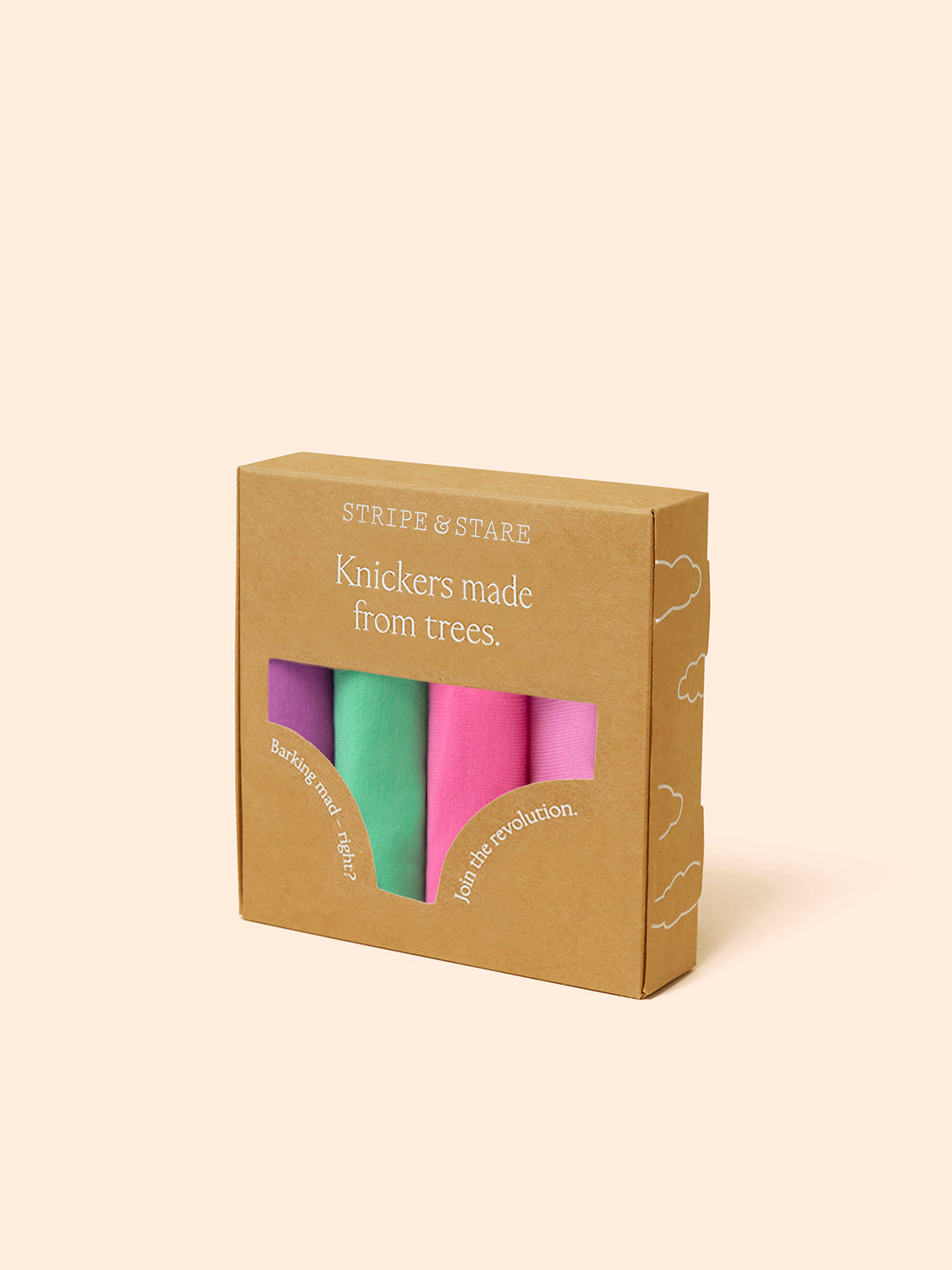 The Original Brief Four Pack - Candy Floss Brights