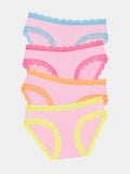 The Original Brief Four Pack - Neon Kiss