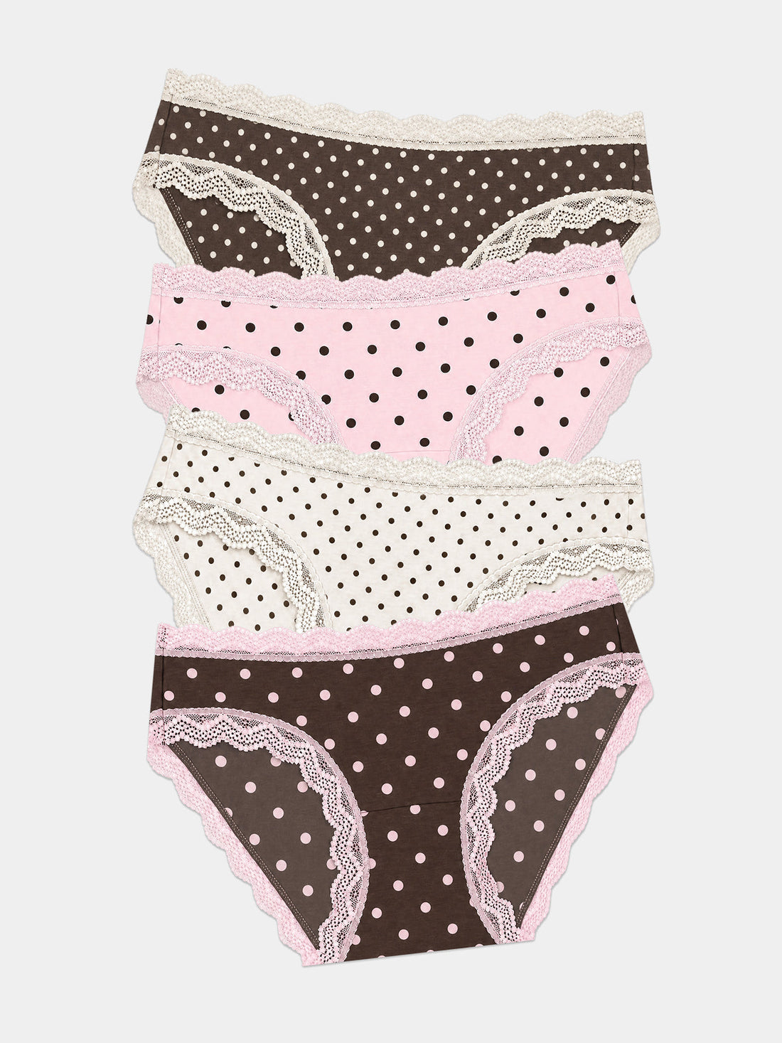 The Original Brief Four Pack - Neapolitan Polkadot