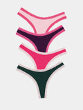 Thong Four Pack - Sugarplum Contrasts