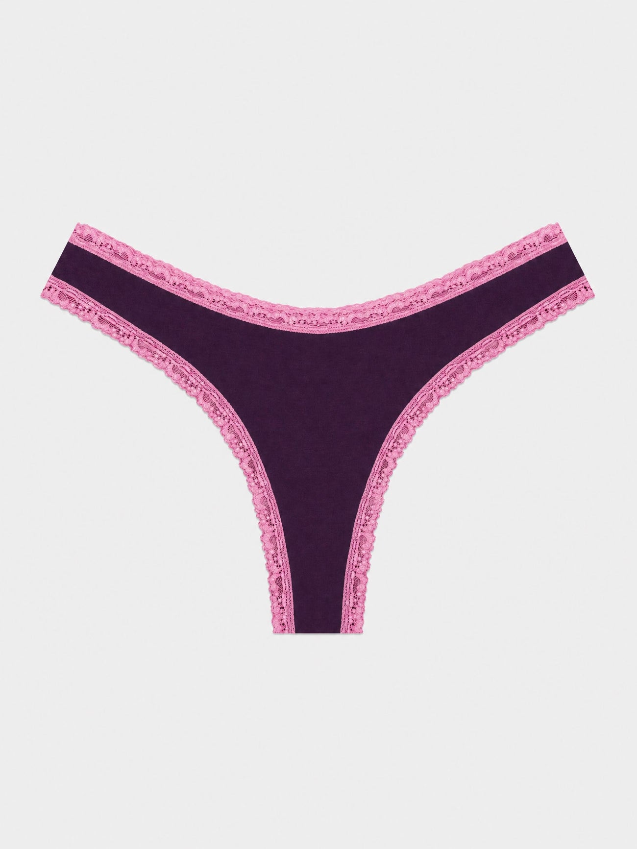 Thong - Black Cherry & Pink Pop