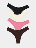 Thong Four Pack - Espresso Basics