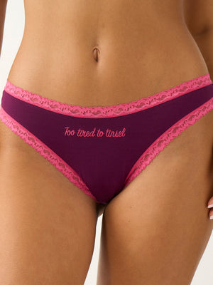 Thong - Too Tired To Tinsel