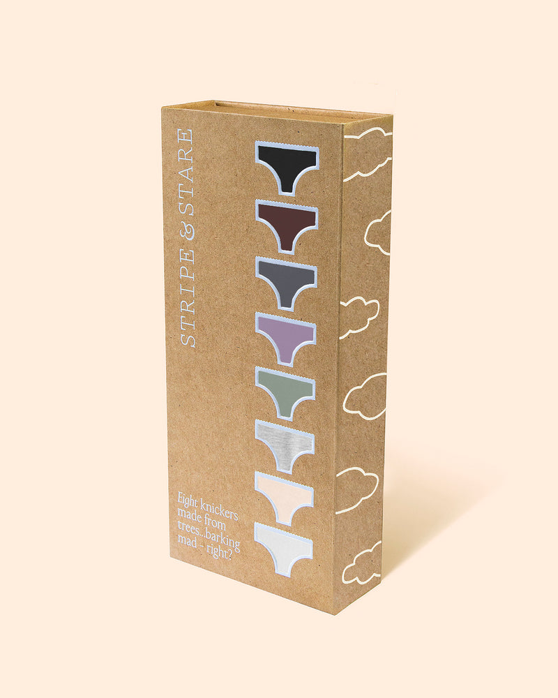 The Original Brief Eight Pack - Neutral Basics