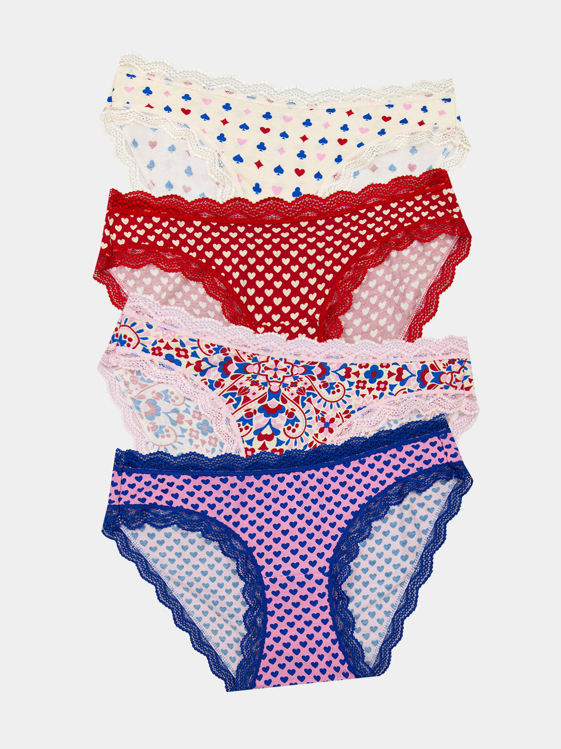 The Original Brief Four Pack - Lady Luck Charming Garment Enterprises Co