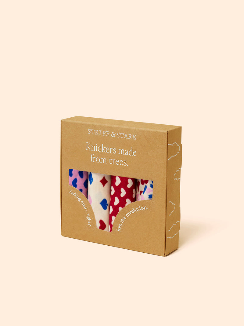 The Original Brief Four Pack - Lady Luck Charming Garment Enterprises Co