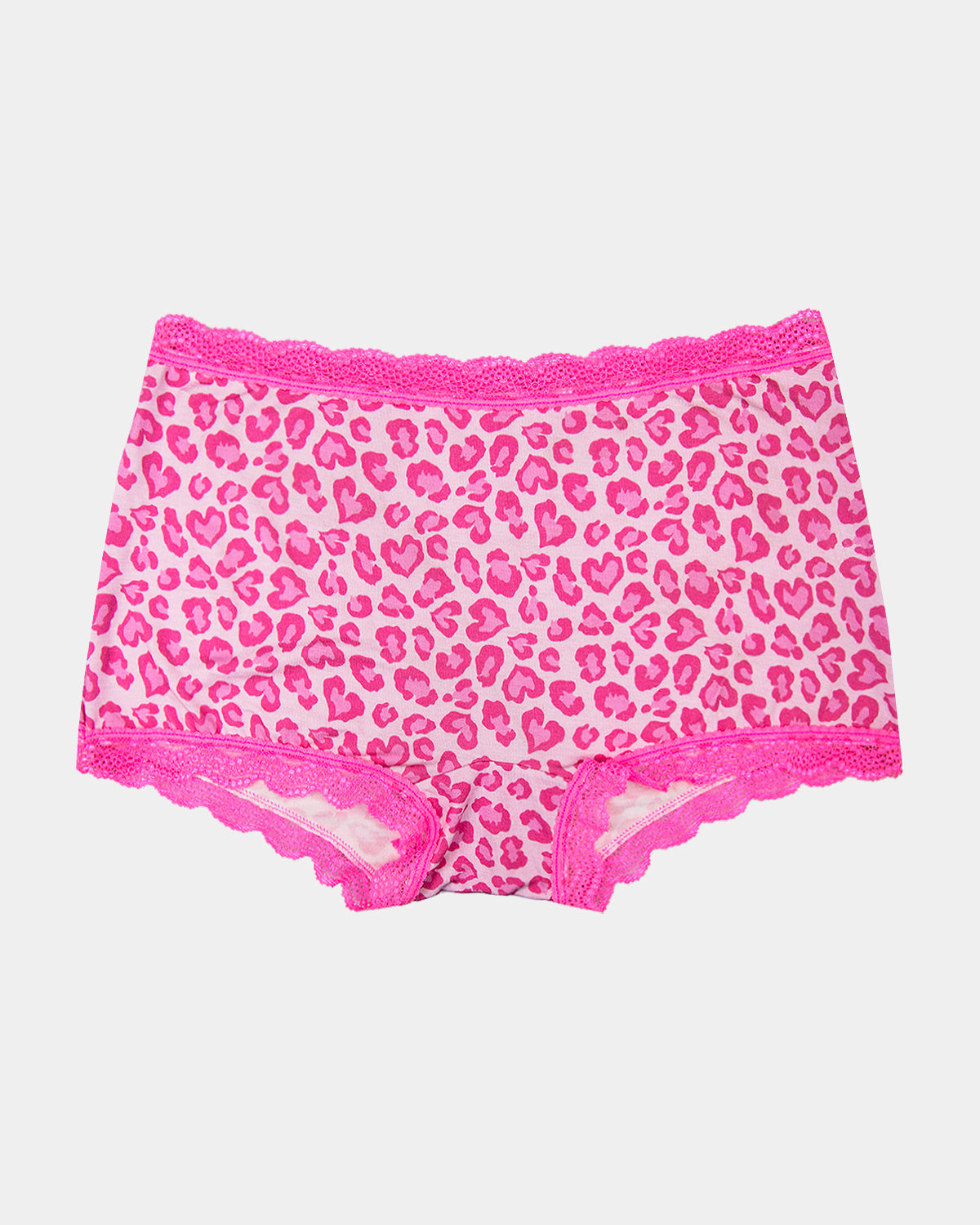 Hipster Brief - Vibrant Pink Leopard Charming Garment Enterprises Co