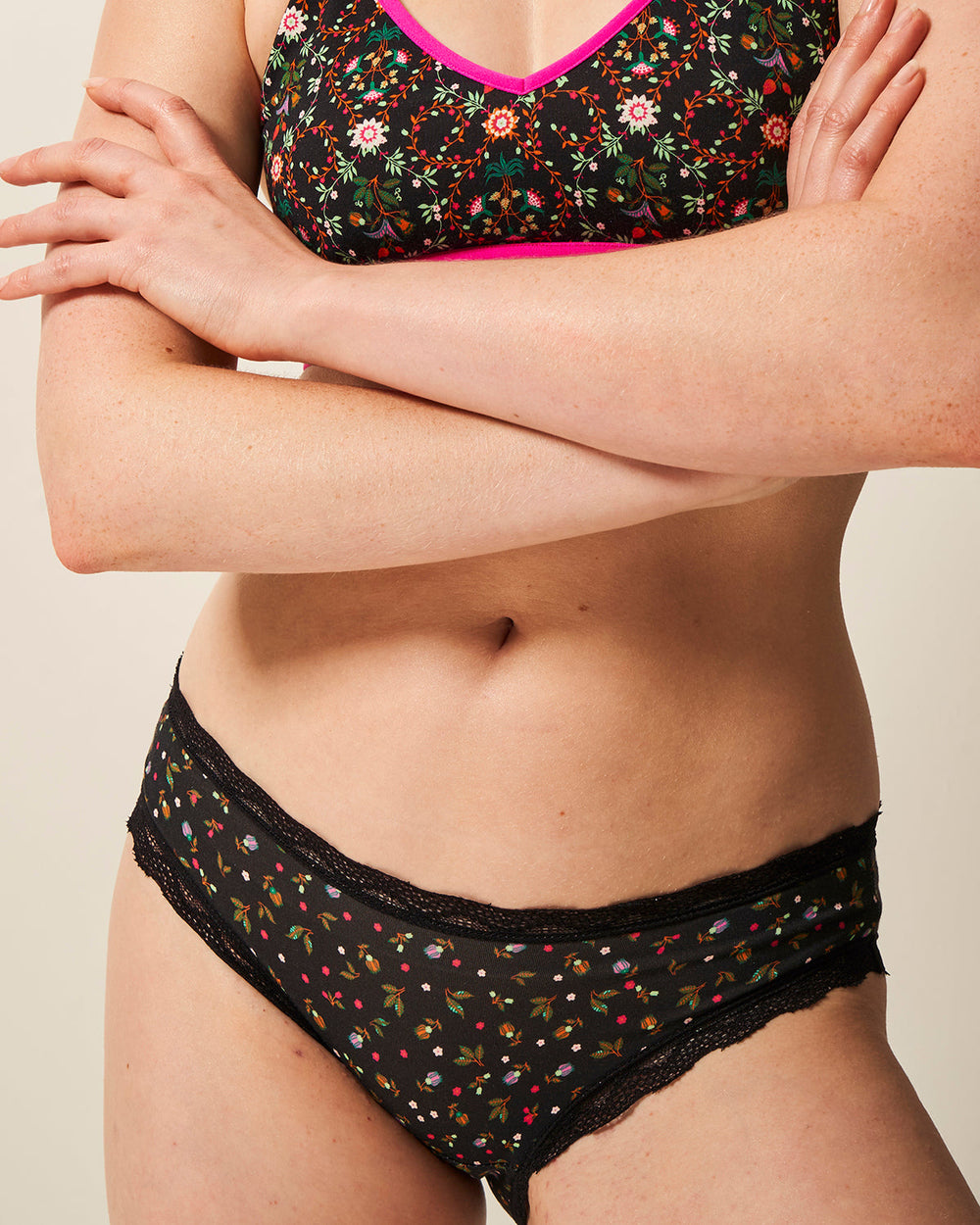 The Original Brief - Rosebuds Stripe & Stare