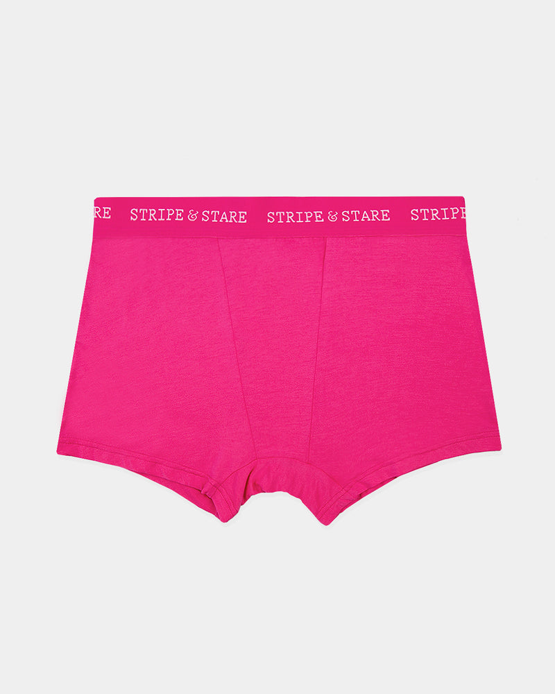 Women's Boxer - Raspberry Charming Garment Enterprises Co