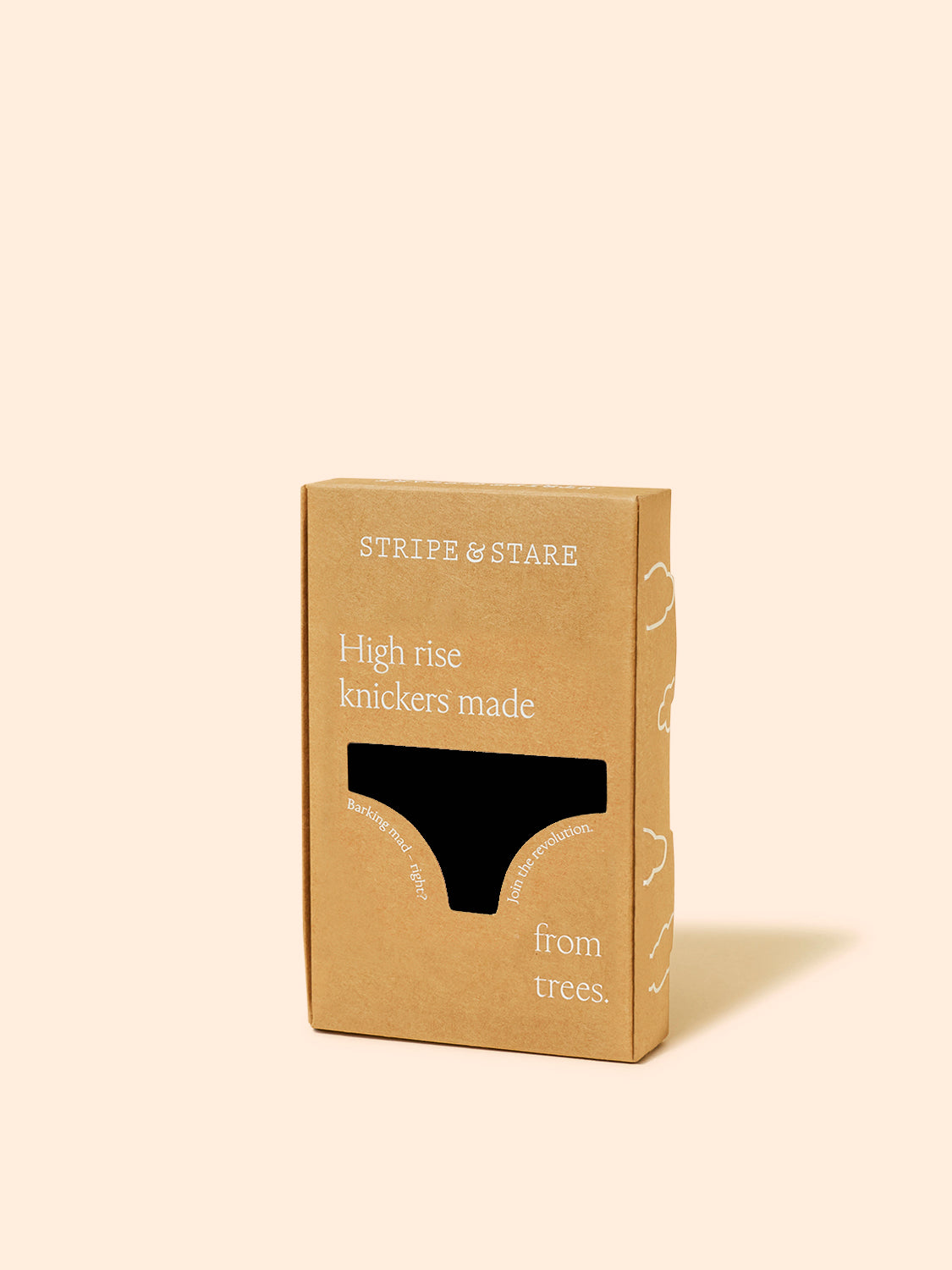 ZigZag Lace High Rise Brief - Black Hop Lun Limited